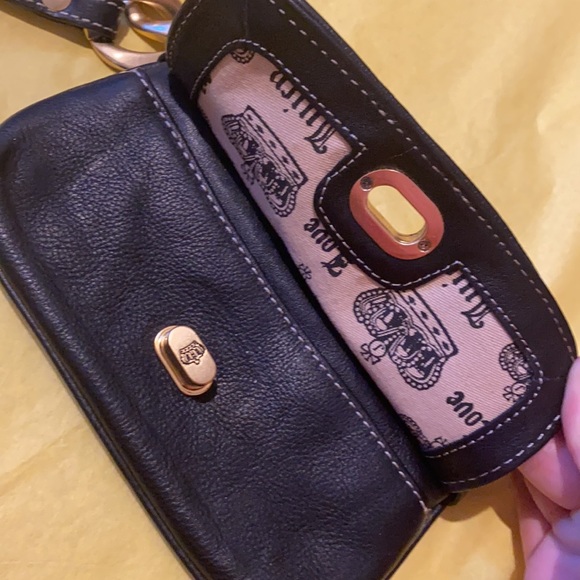 Juicy Couture Leather LARGE WRISTLET MINI BAG - Picture 12 of 16